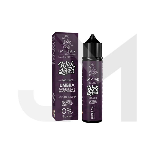 0mg Imp Jar x Wick Liquor 50ml Shortfill (50VG/50PG)