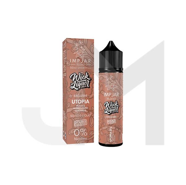 0mg Imp Jar x Wick Liquor 50ml Shortfill (50VG/50PG)