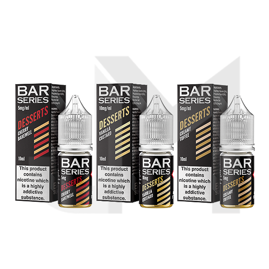 5mg Bar Series Desserts 10ml Nic Salts (50VG/50PG)