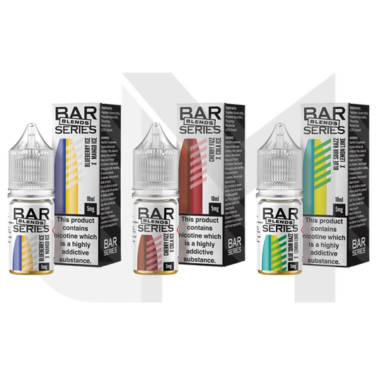 5mg Bar Series Blends 10ml Nic Salts (50VG/50PG)
