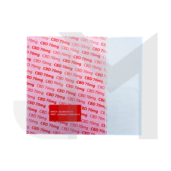 Bulk Clear CBD Transdermal Patches (up to 70mg)