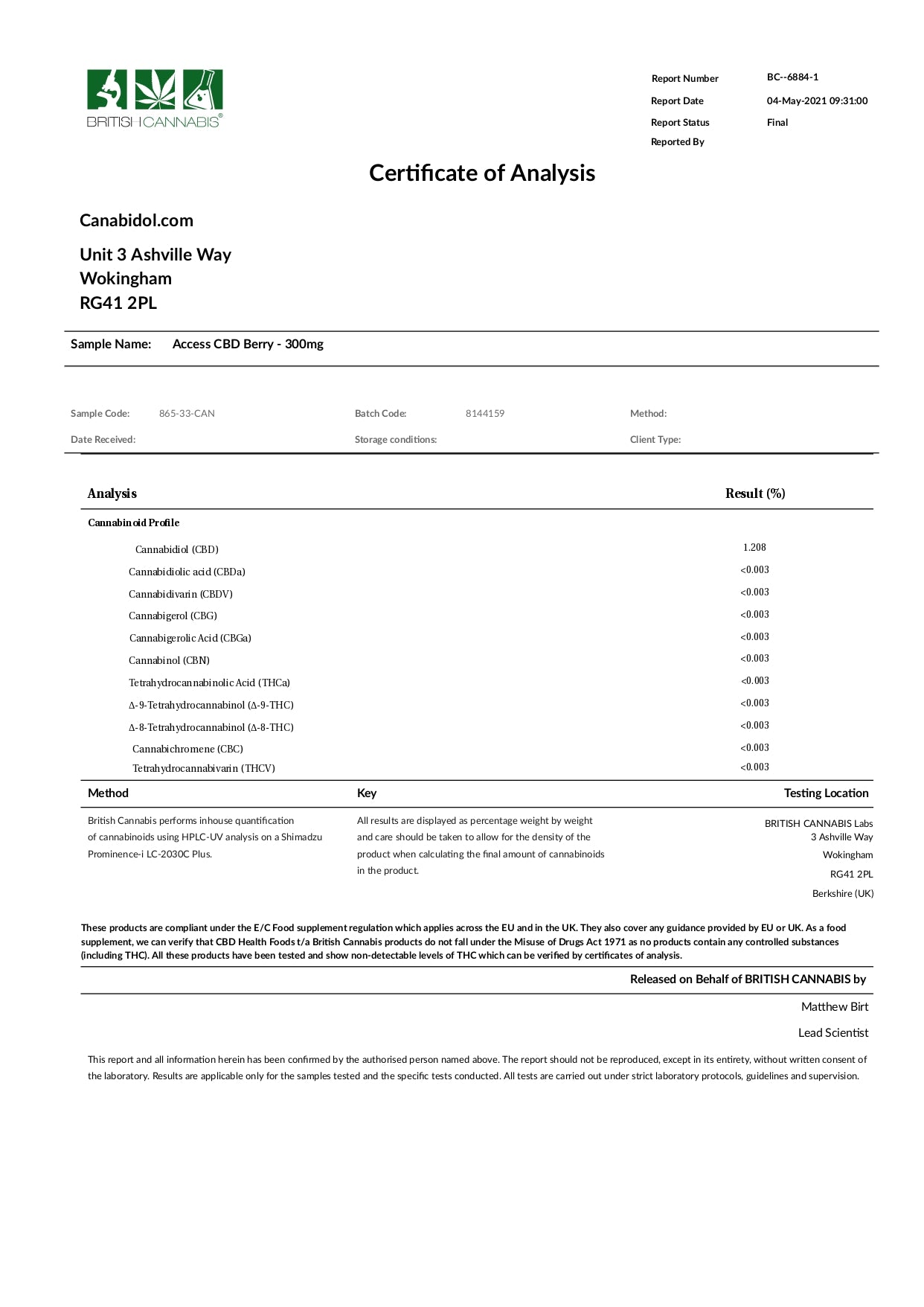 Access CBD 250mg CBD Berry Gummies (45g)