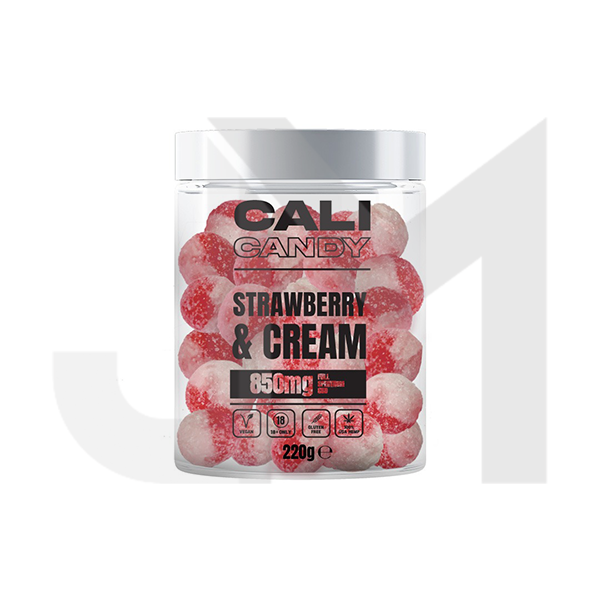 CALI CANDY 850mg Full Spectrum CBD Vegan Sweets (Small) - 10 Flavours