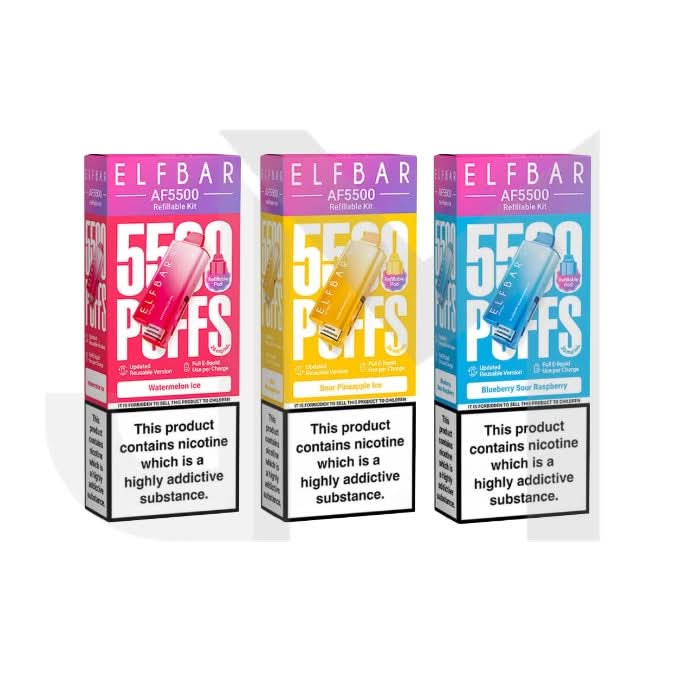 Elf Bar AF5500 Prefilled Pod Vape Kit | UK Wholesale Elf Bar AF5500 Prefilled Pod Vape Kit | UK Wholesale