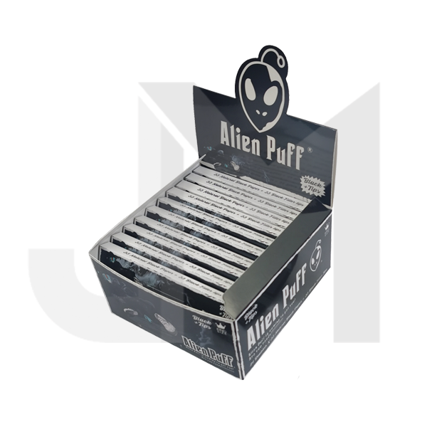 33 Alien Puff King Size Black Rolling Papers With Tips HP2216 33-alien-puff-king-size-black-rolling-papers-with-tips-hp2216