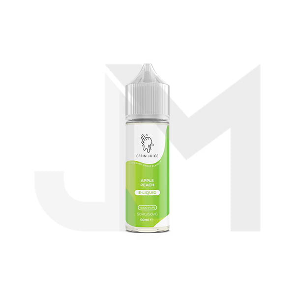 Bulk Buy 0mg EFFIN Juice 50ml Shortfill (50VG/50PG) - Multipacks (10, 25 & 50) - Stoptober Special Offer!