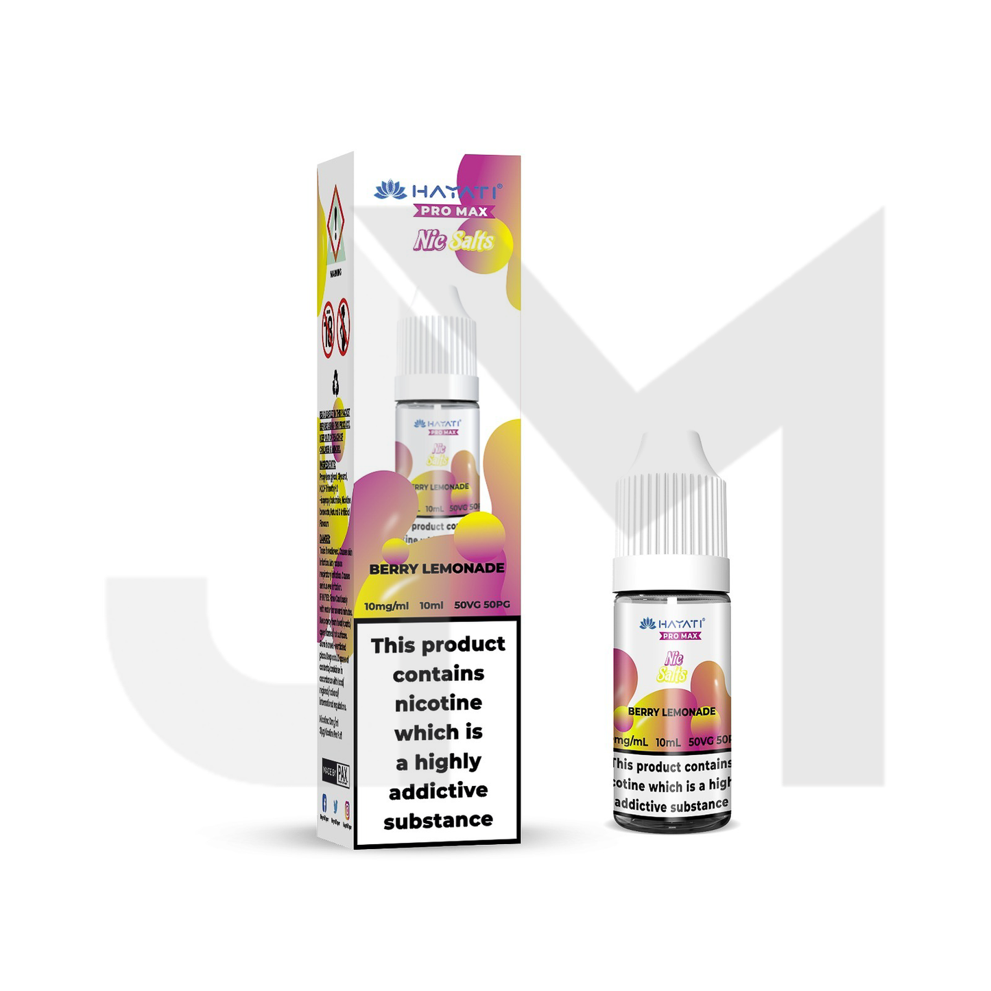 10mg Hayati Pro Max Nic Salts 10ml
