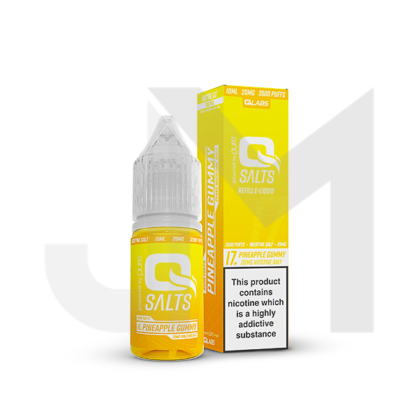 20mg Q Salts Nic Salts 10ml (50VG/50PG)