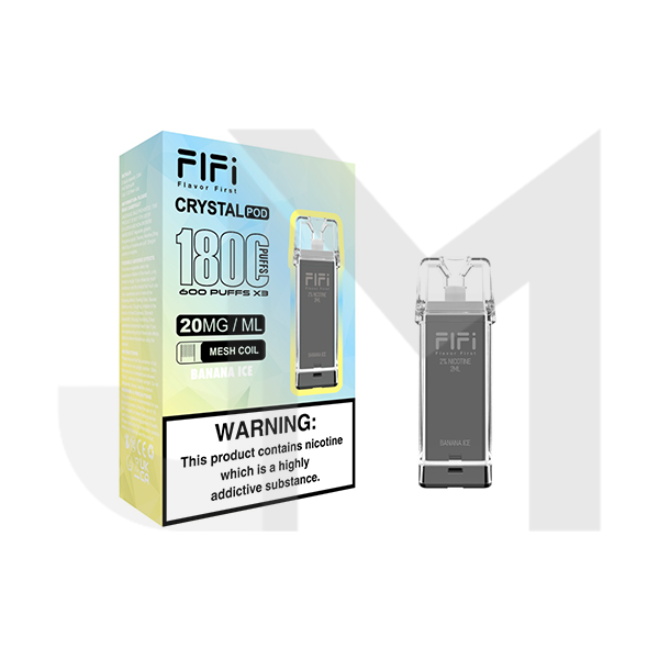 FLFI Crystal Replacement Pods 1800 Puffs 2ml