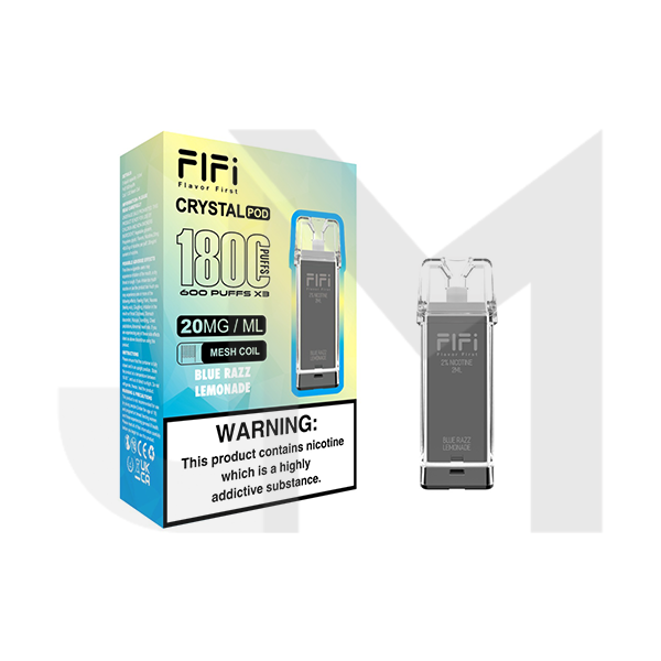 FLFI Crystal Replacement Pods 1800 Puffs 2ml