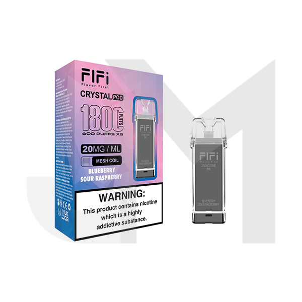 FLFI Crystal Replacement Pods 1800 Puffs 2ml