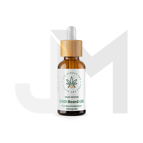 The Finest Balm CBD 300mg Beard Oil 30ml (Buy 2 Get 1 Free)