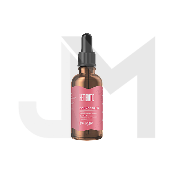 Hembiotic 2500mg Broad-Spectrum Bulk Functional CBD Oil - 50ml