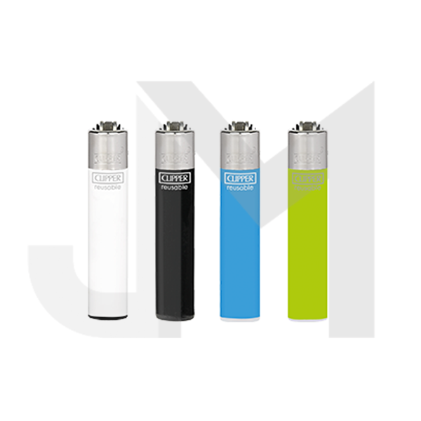 40 Clipper D48 CP21RH Classic Flint Assorted Colours Lighters - CB1A0001UKH