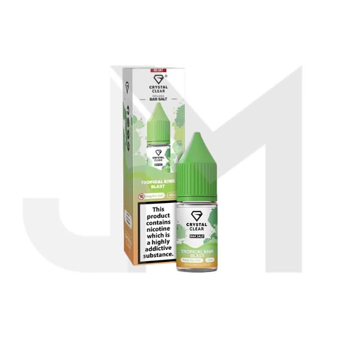 5mg Crystal Clear Bar Salt 10ml (50VG/50PG)