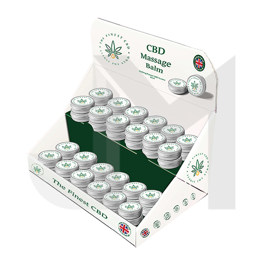 The Finest Balm CBD Massage Balm CDU Bundle x48 Units