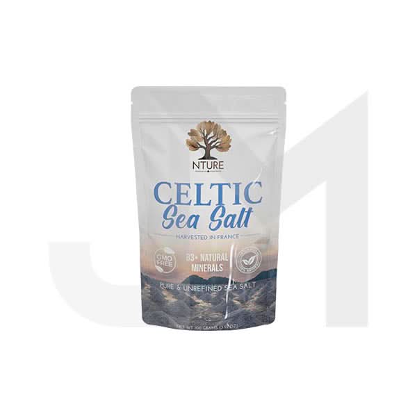 NTURE 100% Pure Celtic Sea Salt - 100g