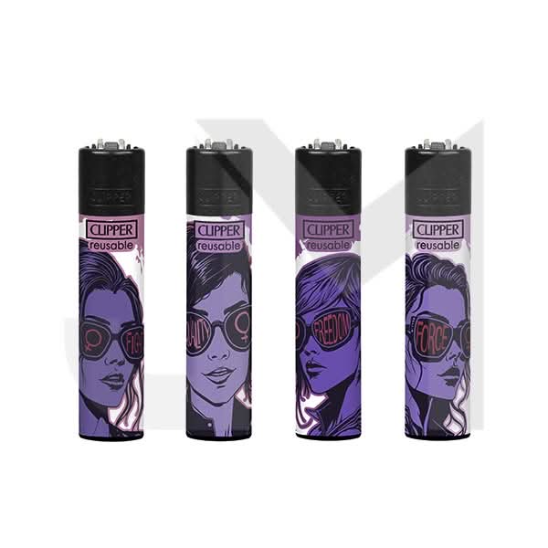 40 Clipper D40 CP11RH Classic Flint Womens Day Lighters - CL3C1574UKH