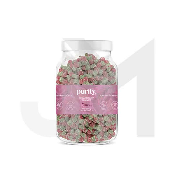 Purity 600mg Full-Spectrum CBD Vegan Gummies 400g