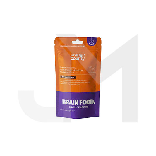Orange County CBD 90000mg BRAIN FOOD Calm & Unwind Chocolate Flavour Powder - 240g