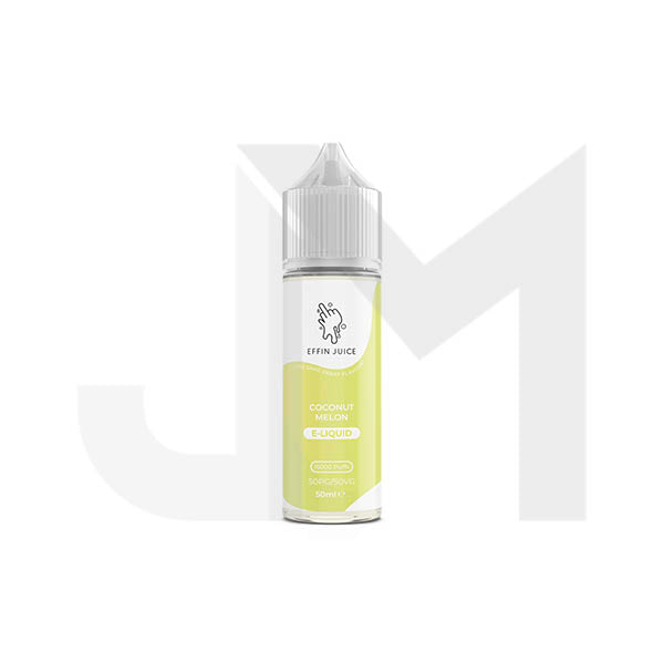 Bulk Buy 0mg EFFIN Juice 50ml Shortfill (50VG/50PG) - Multipacks (10, 25 & 50) - Stoptober Special Offer!