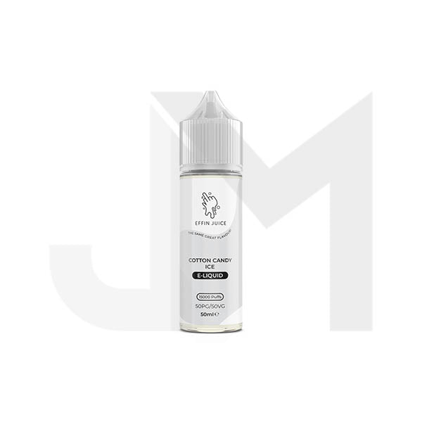 Bulk Buy 0mg EFFIN Juice 50ml Shortfill (50VG/50PG) - Multipacks (10, 25 & 50) - Stoptober Special Offer!