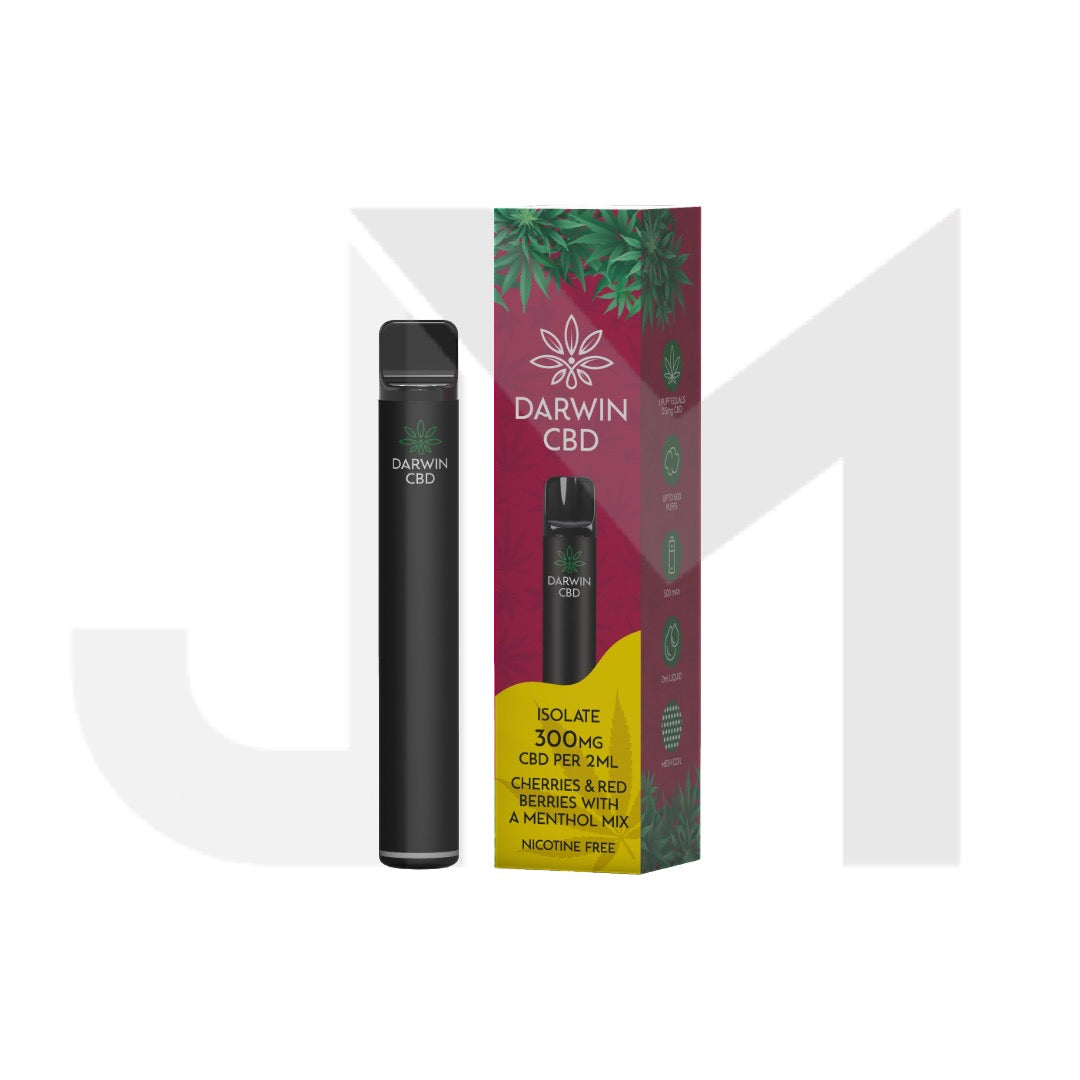 300mg Darwin CBD Prefilled Pod Vape Kit 600 Puffs