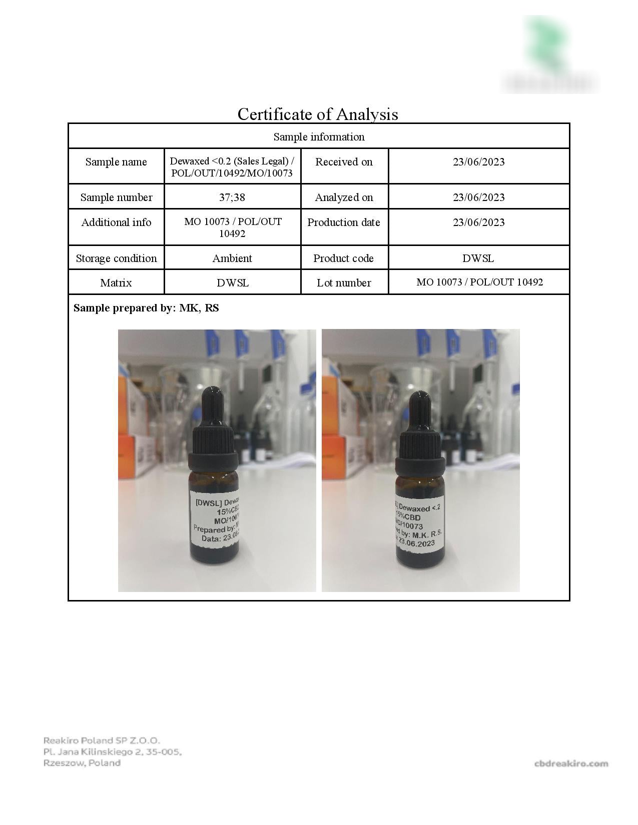 15-35% Bulk Full Spectrum CBD Raw Crude Oil Extract Wholesale UK