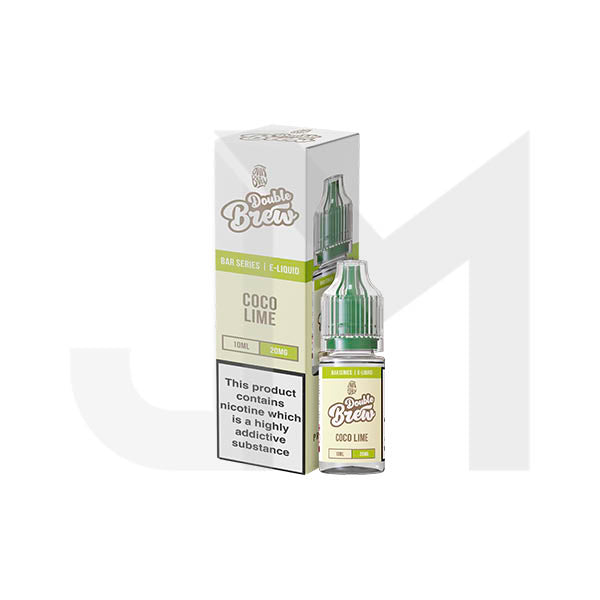 20mg Ohm Brew Bar Series Double Brew 10ml Nic Salts (50VG/50PG)