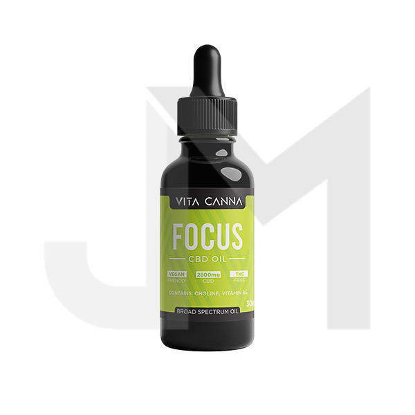 Vita Canna 2800mg Broad Spectrum Functional CBD C8 MCT Oil - 30ml (Buy 1 Get 1 Free)