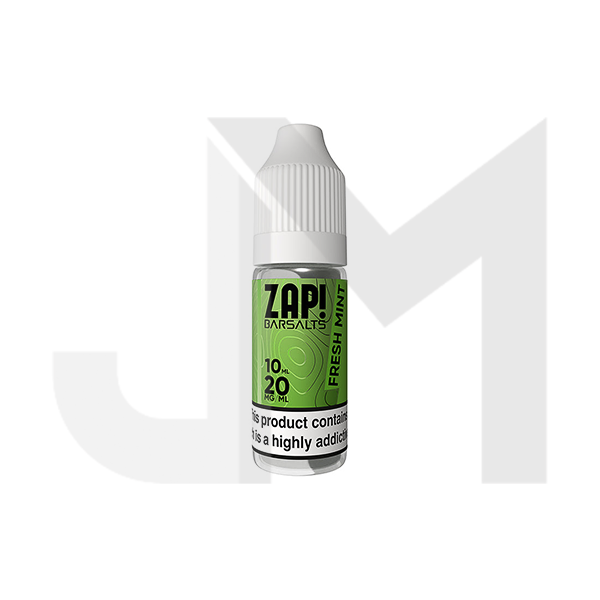 20mg ZAP! Bar Salts Nic Salt 10ml (50VG/50PG)