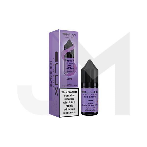 10mg Elux Legend 10ml Nic Salts (50VG/50PG) - Stoptober Special Offer!