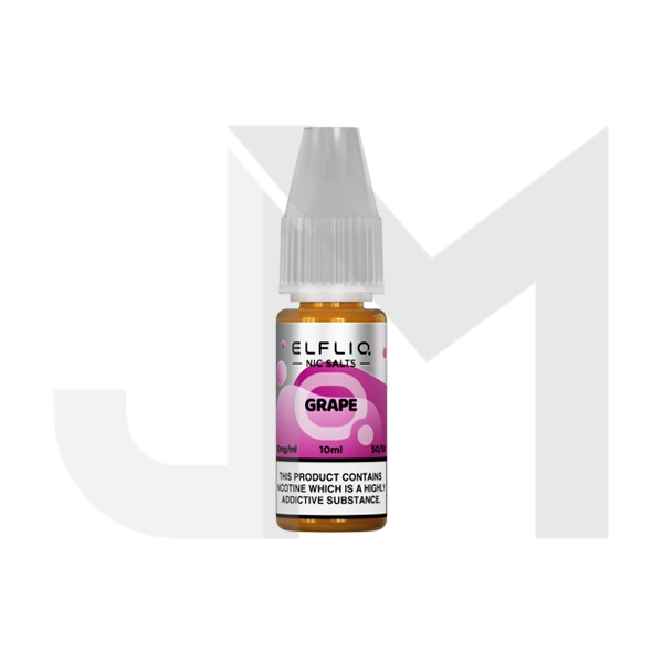 5mg ELFLIQ By Elf Bar 10ml Nic Salt (50VG/50PG) - Stoptober Special Offer!
