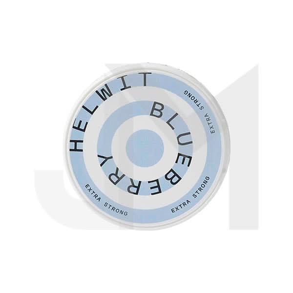 15mg HELWIT Extra Strong Blueberry Nicotine Pouches - 20 Pouches