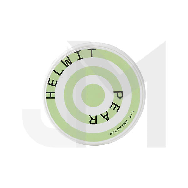 9mg HELWIT Pear Nicotine Pouches - 20 Pouches