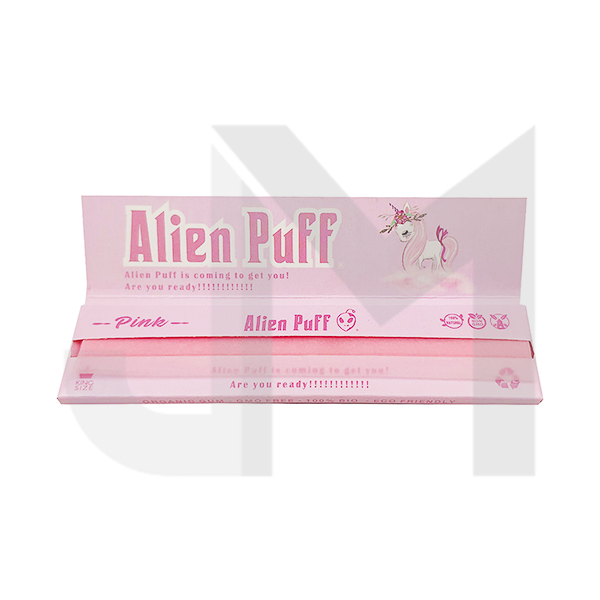 Alien Puff Pink King Size Papers 20 Booklets (HP2103)