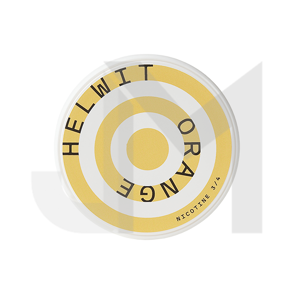 HELWIT 9mg Nicotine Pouches Orange - 20 Pouches (Buy 2 Get 1 Free)
