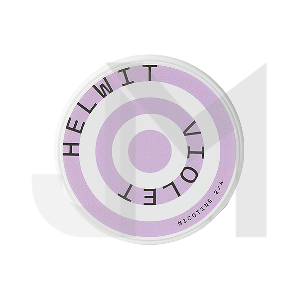 HELWIT 7mg Nicotine Pouches Violet - 20 Pouches
