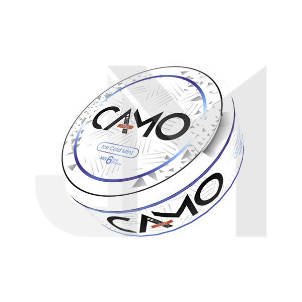 6mg Camo Nicotine Pouches - 20 Pouches