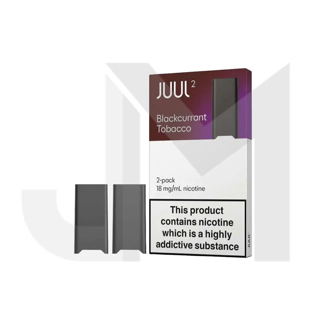 18mg JUUL 2 Prefilled Vape Pods 400 Puffs - 2 Pcs