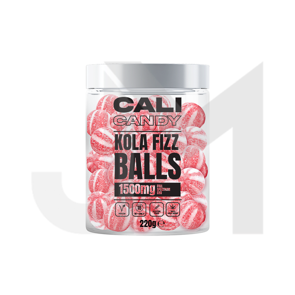 CALI CANDY MAX 1500mg Full Spectrum CBD Vegan Sweets  - 10 Flavours