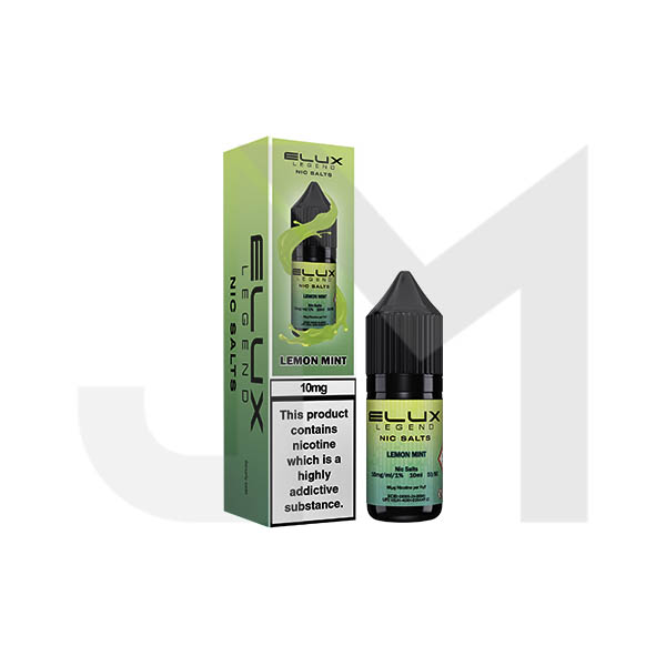 10mg Elux Legend 10ml Nic Salts (50VG/50PG) - Stoptober Special Offer!