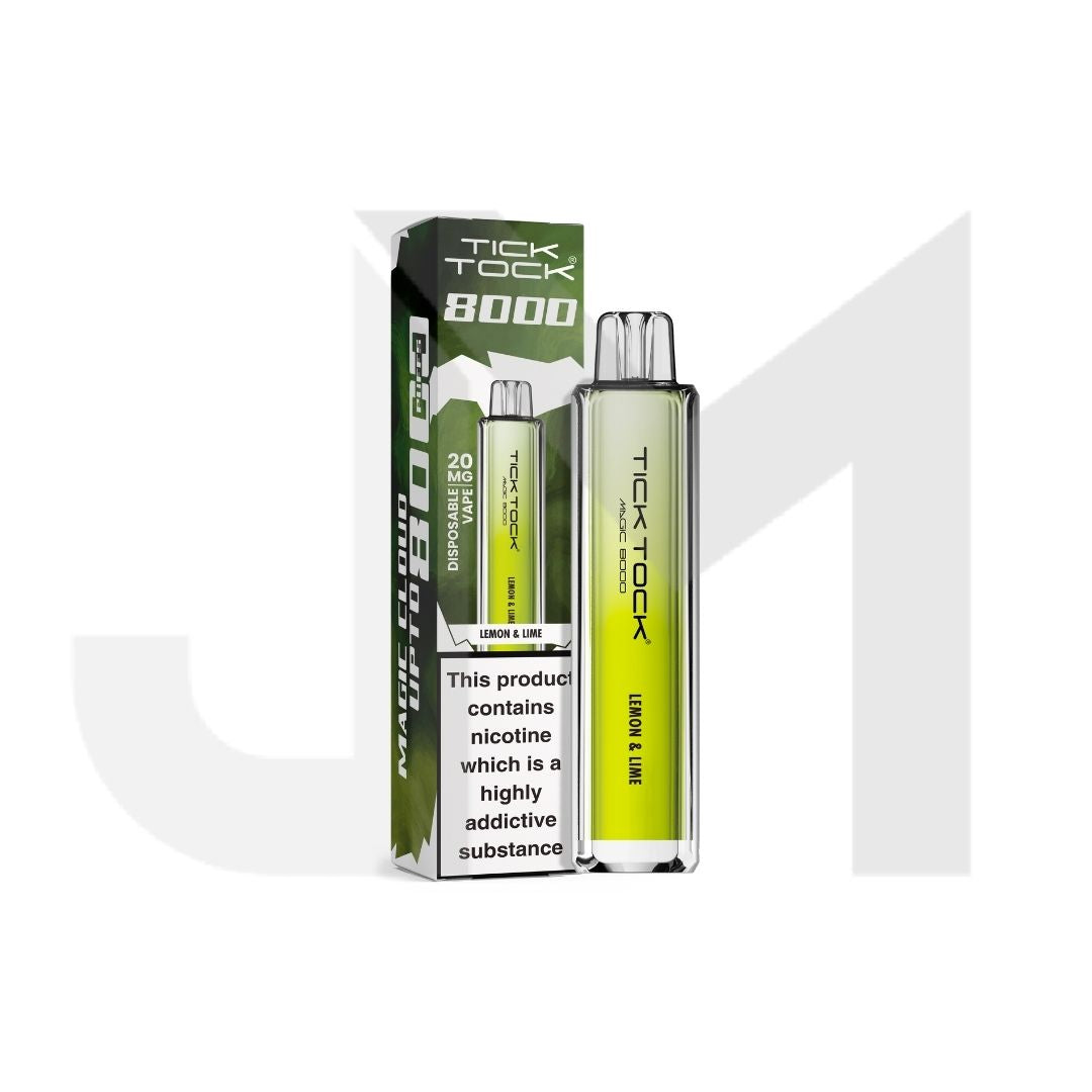 20mg Tick Tock Magic 8000 Prefilled Pod Kit 8000 Puffs