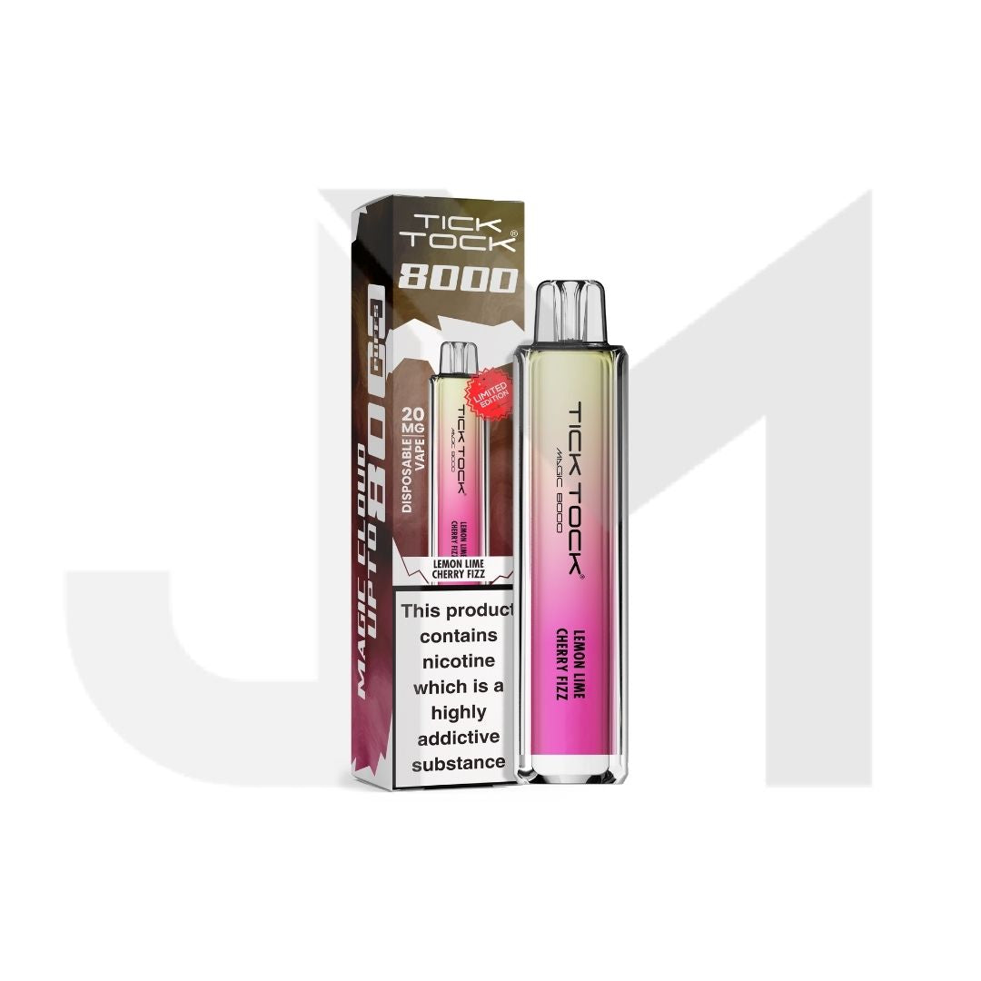20mg Tick Tock Magic 8000 Prefilled Pod Kit 8000 Puffs