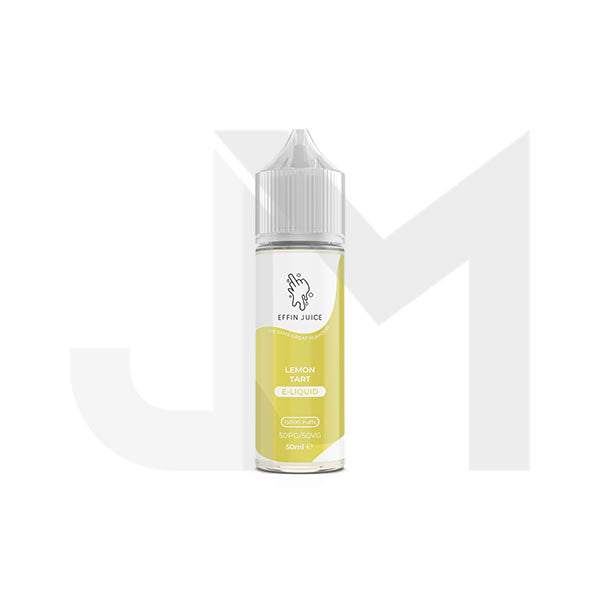 Bulk Buy 0mg EFFIN Juice 50ml Shortfill (50VG/50PG) - Multipacks (10, 25 & 50) - Stoptober Special Offer!