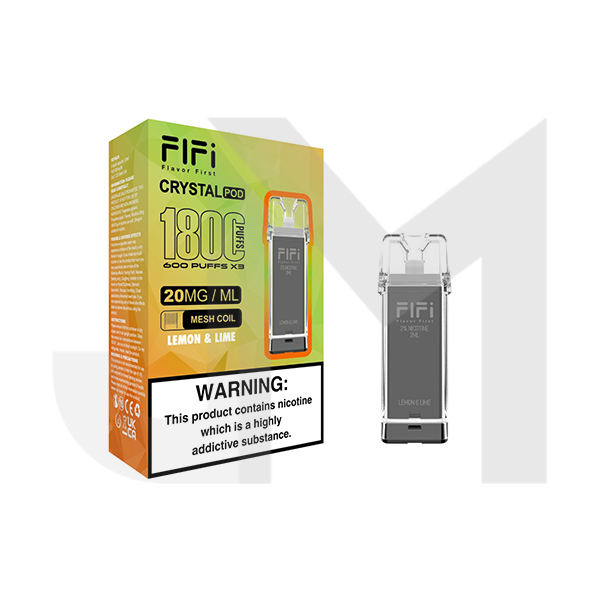FLFI Crystal Replacement Pods 1800 Puffs 2ml