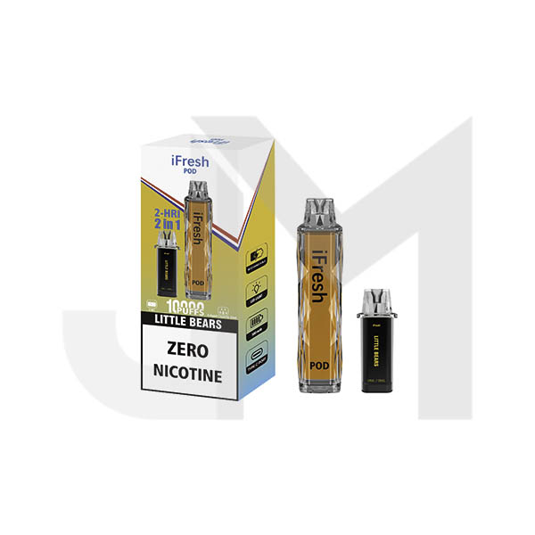 0mg iFresh 10000 Puffs 2in1 Disposable Pod Kit