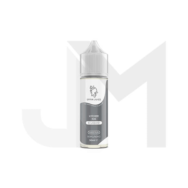 Bulk Buy 0mg EFFIN Juice 50ml Shortfill (50VG/50PG) - Multipacks (10, 25 & 50) - Stoptober Special Offer!