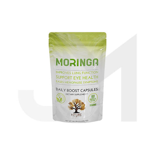 NTURE 1000mg Moringa Capsules - 60 Caps