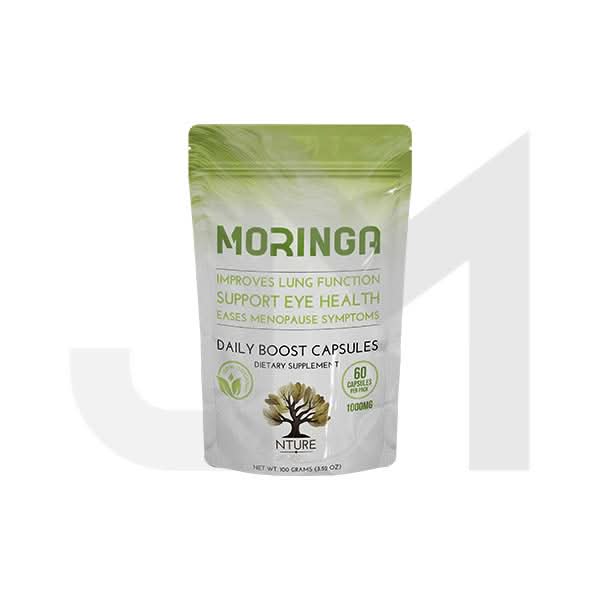 NTURE 1000mg Moringa Capsules - 60 Caps